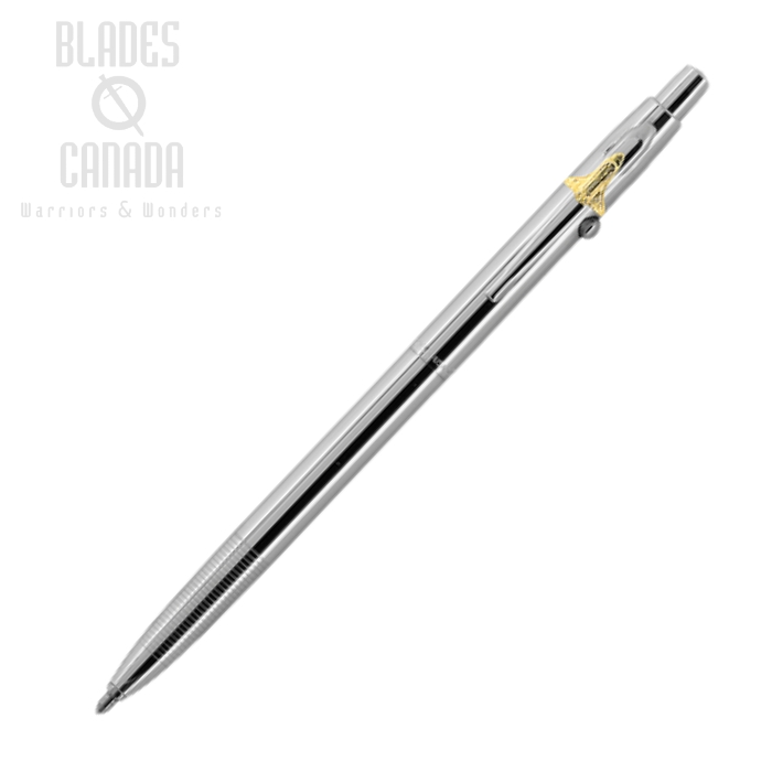 Fisher Space Pen Shuttle Pen, Chrome w/Shuttle Emblem, FPCH4SH